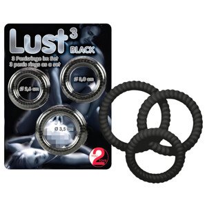 You2Toys - Túžba krúžok na penis set - čierna