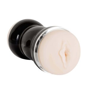 You2Toys - Mušlička a zadoček - dvojitý masturbátor (čierny)