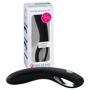 mystim Current Conrad - silikónové elektro dildo