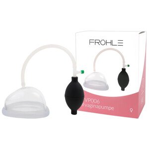 Fröhle - Lekárska vagína pumpa (priehľadná)