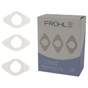 Fröhle LR002 (2,1cm) - lekársky set krúžkov na penis (3ks)