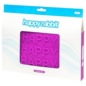 Happyrabbit - sexi hračka púzdro (fialové) - veľké