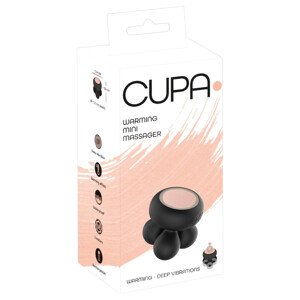 You2Toys CUPA Mini - ohrievací masážny vibrátor (čierny)