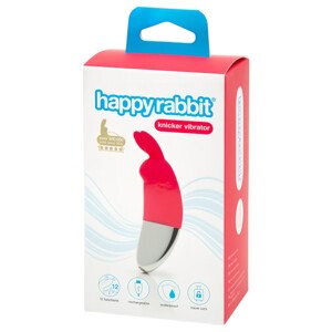 Happyrabbit Knicker - nabíjací klitoris vibrátor (červený)