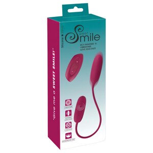 Smile Love Egg Duo — vibračné vajíčko (zadok+mačička)