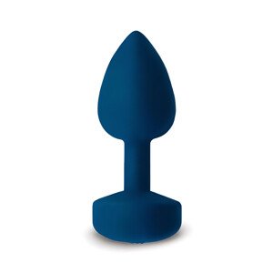 G-plug - veľký modrý análny vibrátor USB