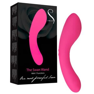 The Swan Wand - akumulátorový masážny vibrátor (ružový)