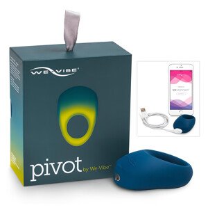 We-Vibe Pivot - nabíjací vibračný krúžok na penis (tmavomodrý)