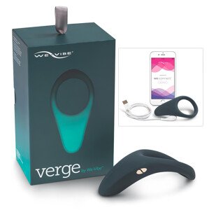 We-Vibe Verge - akumulátorový, vibračný krúžok na penis (šedý)