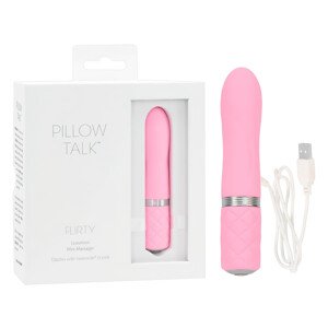 Pillow Talk Flirty - akumulátorový tyčový vibrátor (ružový)
