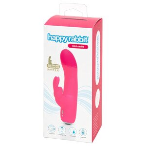 Happyrabbit Mini Rabbit - akumulátorový vibrátor (ružový)