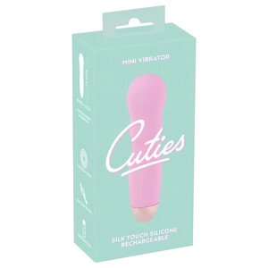 Cuties Mini Rose - vibračný zázrak s akumulátorom (ružový)