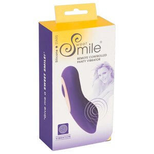 SMILE Panty - bezdrôtový nabíjací vibrátor na klitoris (fialový)
