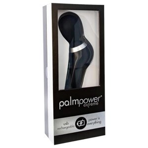 PalmPower Extreme Wand - nabíjateľný masážny vibrátor (čierny)