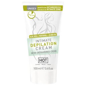HOT Intimate - intímny depilačný krém so špachtľou (100ml)