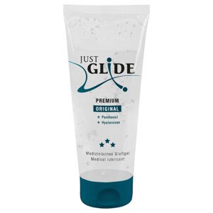 Just Glide Premium Original - vegán, vodná báza lubrikant (200ml)
