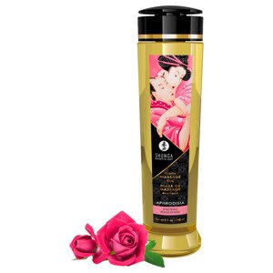 Shunga - masážny olej - ruža (240ml)