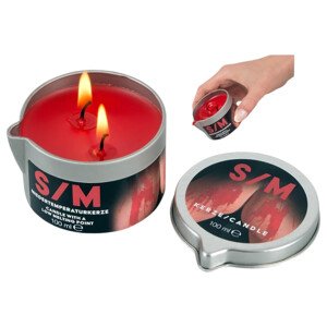 BDSM sviečka - parafínová telesná sviečka (100ml)