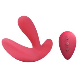 Cotoxo Saddle - diaľkový vibrátor na prostatu (červený)
