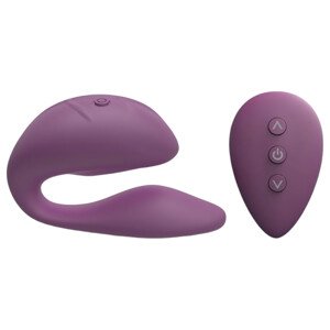 Cotoxo Cupid 2 - diaľkovo ovládaný párový vibrátor (fialový)