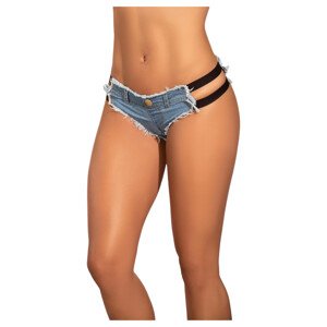 Mapalé - mikro mini šortky (denim) - L