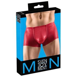 Svenjoyment - lesklé push-up boxerky (červené) - L