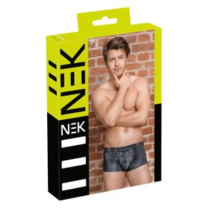 NEK - boxerky s hadím vzorom (čierne) - M