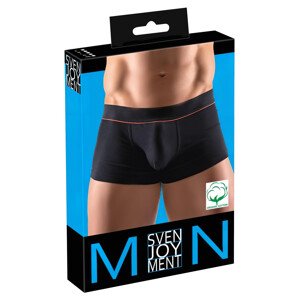 Svenjoyment - pohodlné eko-bavlnené boxerky (čierne) - XL