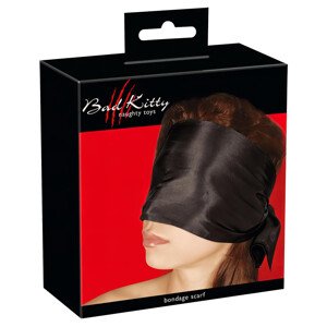 Bad Kitty - Bondage šál (čierny)