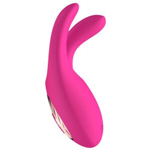 Mrow - nabíjací, 3-ramenný klitorisový vibrátor (ružový)