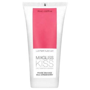 Mixgliss Kiss Wild - lubrikant na vodnej báze - jahoda (70ml)