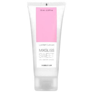 Mixgliss Sweet Bubble Gum - lubrikant na vodnej báze - žuvačka (70ml)