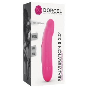 Dorcel Real Vibration S 2.0 - dobíjací vibrátor (ružový)