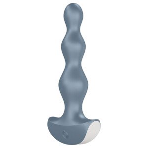 Satisfyer Lolli-Plug 2 - nabíjací, vodeodolný análny vibrátor (sivý)
