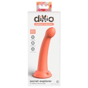 Dillio Secret Explorer - prieskumník s makom (17cm) - oranžový