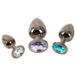 Anos - kovový análny plug set