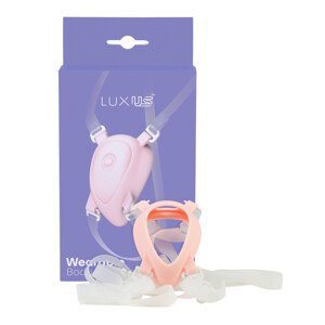 Luxus - pripínací postroj na klitorálny vibrátor (biely)
