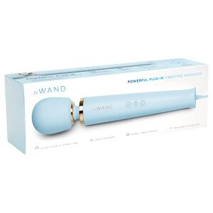 le Wand - exkluzív, sieťový masážny vibrátor (modrý)