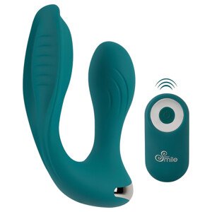 Couples Choice Hands-free - nositeľný vibrátor (tyrkysový)
