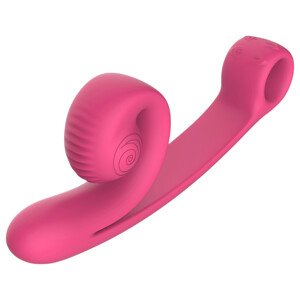 Snail Vibe Curve - 2v1 klitoriálny vibrátor (ružový)