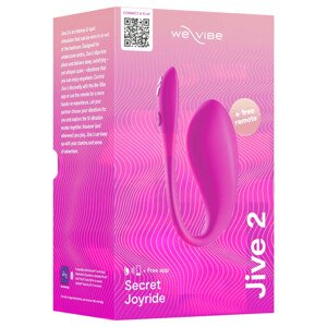 We-Vibe Jive 2 - nabíjacie, inteligentné vibračné vajíčko (ružové)