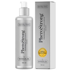 PheroStrong Exclusive - masážny olej pre mužov (100ml)