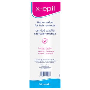 X-Epil - textilné pásy na voskovanie (50ks)