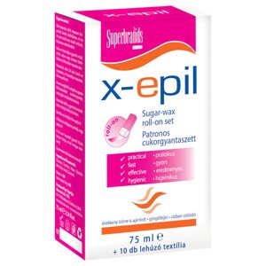 X-Epil - sada na cukrovú depiláciu s roll-on aplikátorom