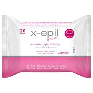 X-Epil Intimo - intímne utierky (20 ks)