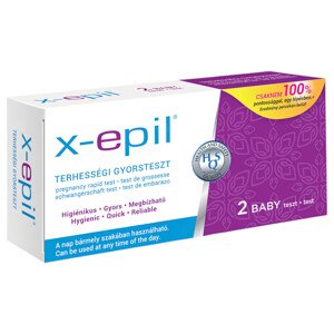 X-Epil - rýchly tehotenský test (2 ks)