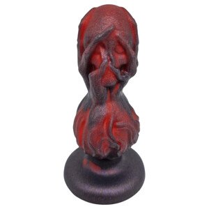 OgazR - guličkový anál dildo - 10,5cm (čierny)