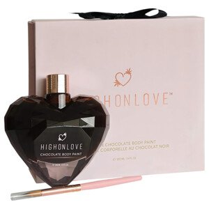 HIGHONLOVE - čokoládová telová farba (100ml)
