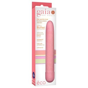 Gaia Eco L - ekologický tyčový vibrátor (ružový) - veľký