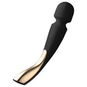 LELO Smart Wand 2 - veľký - akumulátor, masážny vibrátor (čierny)